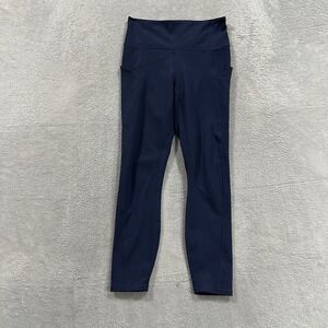 Fabletics Pullon Leggings Pants Women S Blue Ankle Gym Activewear